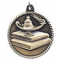 Medals, "Lamp-of-Knowledge" - 2" High Relief